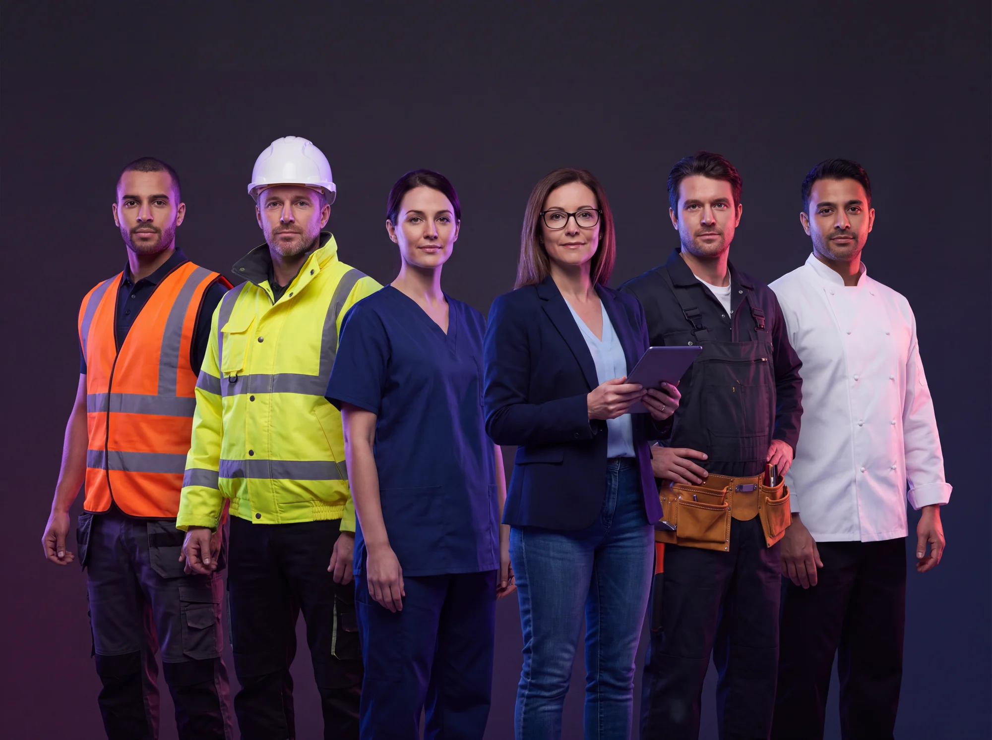 Staffing services: illustration