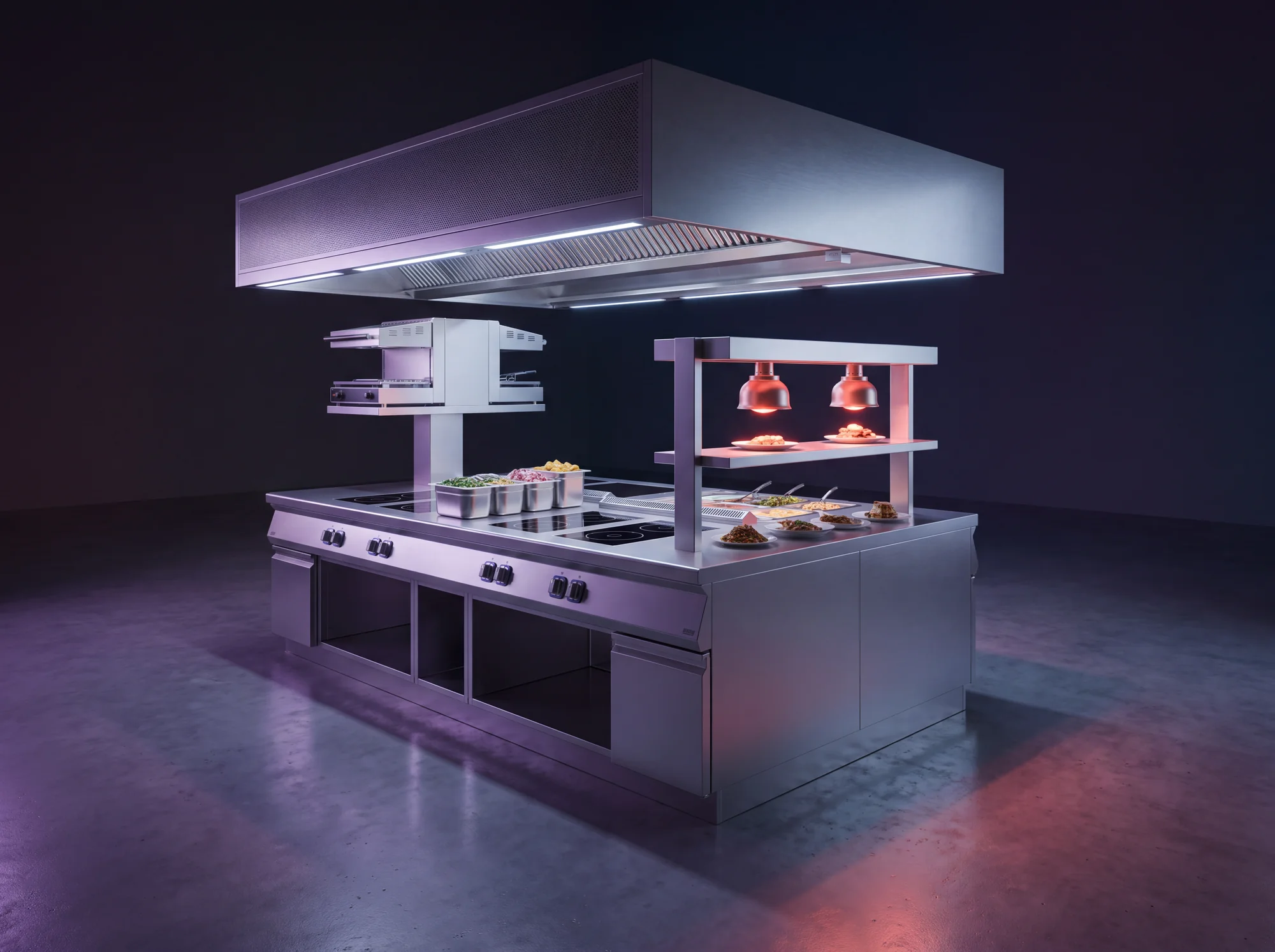 Catering and food services: illustration
