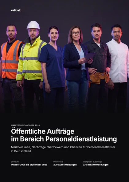 Titelseite Marktstudie Personaldienstleistung
