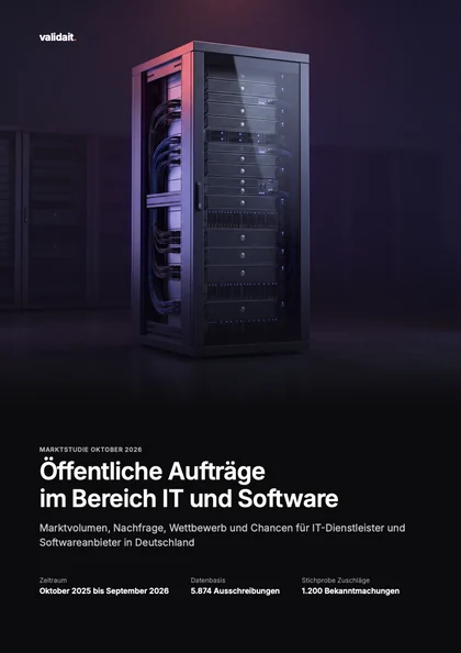 Titelseite Marktstudie IT und Software